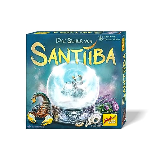 Zoch 601105138 - Die Seher von Santiiba - Das spannungsgeladene Familienspiel der Gedankenduelle, ab 8 Jahren von Zoch