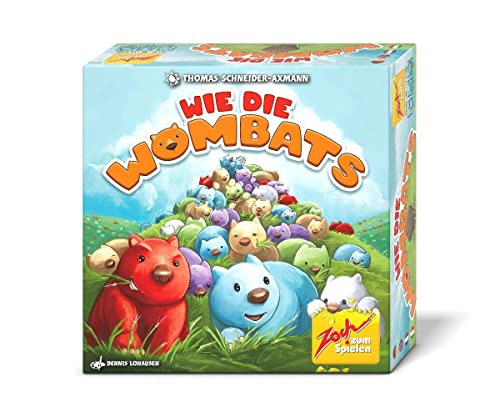 Zoch 601105169 - Wie die Wombats - kniffeliges Spiel ab 8 Jahre, Wimmel-Spiel zum Schätzen, Raten und Knobeln für 1-6 Spieler von Zoch