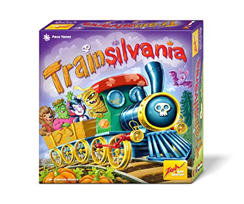 Zoch 601105170 - Kinderspiel Trainsilvania - monstermäßig Cooles Spiel ab 6 Jahre, Brettspiel für Kinder, 2-4 Spieler von Zoch zum Spielen