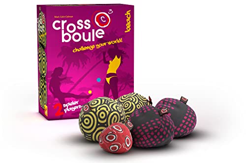 zoch 601131500 - Crossboule c³ Set Beach - der ultimative Boule Spaß mit flexiblen Bällen für drinnen und draußen, ab 6 Jahren von zoch