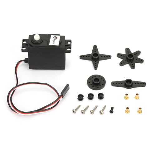 Zoeyilan DS04-NFC 5,5 kg 360 Grad hoher Drehmoment-Metallgetriebe-Servomotor, Mikro-Servomotor mit kontinuierlicher Drehung und Servohorn für RC-Car-Roboterarm-Hubschrauber von Zoeyilan