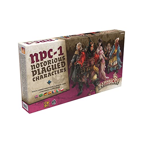 Zombicide: Black Plague Asmodee – Brettspiel/Spielfiguren von Asmodee