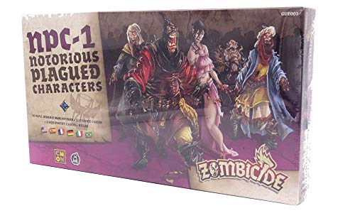 Zombicide Black Plague:N.P.C. #1 - Asmodee - Gesellschaftsspiel - Brettspiel - Spielfiguren-Set von Asmodee