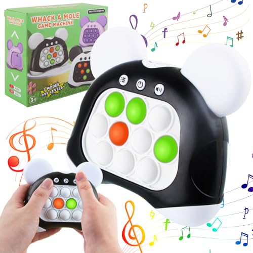 Puzzle Spielmaschine, ZoneYan Puzzle-Spielzeug, Puzzle Pop It, Pop It Fidget Spielzeug, Quick Push Spiel, Puzzle-Spielmaschine Game Controller, Dekompressionsspielzeug Konsole (Weiß) von ZoneYan