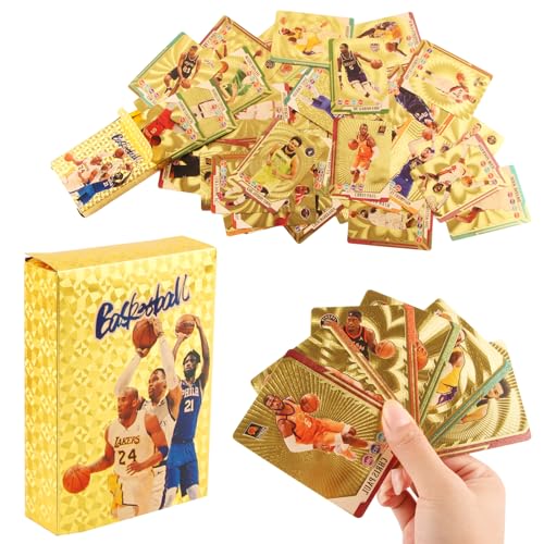 ZoneYan Basketball Karten, Basketball Trading Cards, Basketball Star Sammelkarte, Basketball Star Card für Basketballfans, Kinder, Jugendliche und Erwachsene Geeignet (Insgesamt 55) von ZoneYan