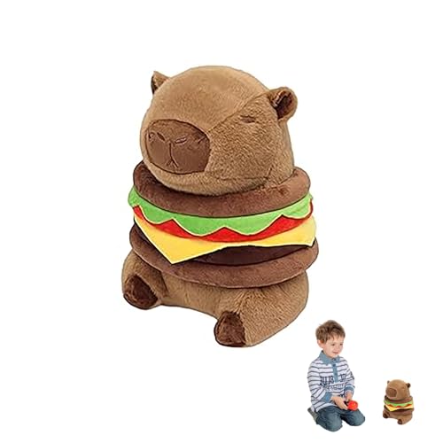 Zonoori Capybara Kuscheltier 20cm, Capybara Plüschtier Hamburger, Kawaii Capybara Plush Zonoori Capybara Kuscheltier 20cm, Capybara Plüschtier Hamburger, Kawaii Capybara Plush von Zonoori