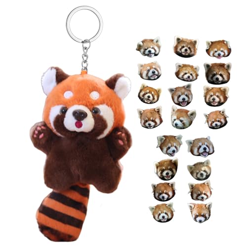 Zonoori Red Panda, Roter Panda Kuscheltier, 14 cm Red Panda Plush von Zonoori