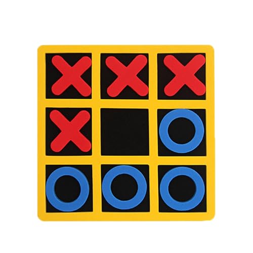 Zonoori Tic Tac Toe Klassisches, Tik Tak Tictactoe(15 X 15 cm) von Zonoori