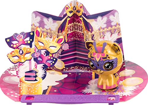 Zoobles Animal 1-Pack, Gigi Poshette Giraffe Transforming Collectible Figure and Pop-up Happitat Play Space, Kids Toys for Girls Ages 5 and up von Zoobles