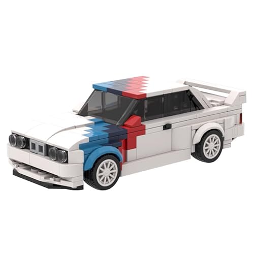 Zorwlodc Technik Sportwagen Bausteine Bausatz für BMW E30, Technik Rennwagen klemmbausteine, 455 Teile, Kompatibel mit Lego von Zorwlodc