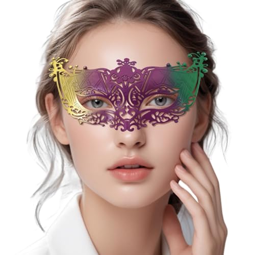 Angebote Maske Karneval Gesicht Kostüm Augenmaske Venezianische Maske Damen und Herren Retro Karneval Dekorationen Maskenball Maske Damen Herren Maskerade Masken für Karneval Mottoparty Cosplay von Zqkert