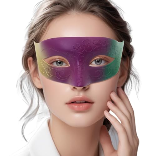 Angebote Maske Karneval Retro Augenmaske Venezianische Maske Damen und Herren Gesicht Kostüm Karneval Dekorationen Maskenball Maske Damen Herren Maskerade Masken für Karneval Mottoparty Cosplay von Zqkert