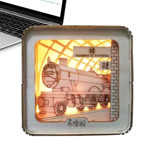 3D Puzzle Night Light, Educational Building Kit, Jigsaw Puzzle Lamp, Handmade Desk Lamp, Learning Toys for Kids, Cute 3D Puzzle, Night Light for Children, Creative Model Kit, Kids Puzzle Lamp, von Zqkimzi