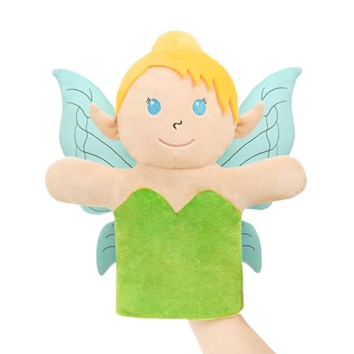 Fairy Tale Hand Puppets Set, Soft Fabric Storytelling Toys with Expressive Features and Flexible Hands, Cultural Education Props for Preschool Learning Home Play, 30cm Fairy Tale Hand Puppets Set, Soft Fabric Storytelling Toys with Expressive Features and Flexible Hands, Cultural Education Props for Preschool Learning Home Play, 30cm von Zqkimzi