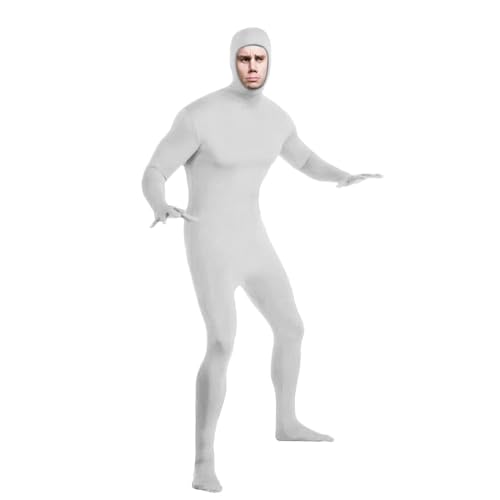Vielseitiger Body mit offenem Gesicht für Halloween – Uni-Cosplay-Kostüm-Overall, perfekt für gruselige Partys und Themen-Events, Halloween, offenes Gesicht, Cosplay-Kostüm, Erwachsenen-Uni-Body Vielseitiger Body mit offenem Gesicht für Halloween – Uni-Cosplay-Kostüm-Overall, perfekt für gruselige Partys und Themen-Events, Halloween, offenes Gesicht, Cosplay-Kostüm, Erwachsenen-Uni-Body von Zqkimzi