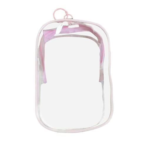 Zqkimzi Aufbewahrungstasche für Puppen – geschlossene transparente Tasche, Sammlerstück-Display-Tasche, niedliche Puppentasche, Organisation, tragbare, staubdichte Hülle für Puppensammlung, Reisen von Zqkimzi