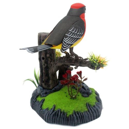 Zqkimzi Electronic Pet Bird, Chirping Toy Holder, Desk Decoration with Movable Design, Interactive Pen Stand Accessory, Cute Offices Stuff Holder for Adults, School, 7.09x6.3x4.33 inches Zqkimzi Electronic Pet Bird, Chirping Toy Holder, Desk Decoration with Movable Design, Interactive Pen Stand Accessory, Cute Offices Stuff Holder for Adults, School, 7.09x6.3x4.33 inches von Zqkimzi