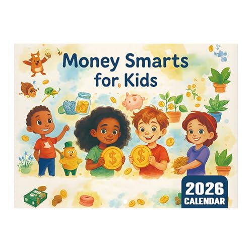 Zqkimzi Finanzkalender Für Kinder 2026 - Finanzerziehungskalender Für Eltern Und Kind - Pädagogisches Lernspielzeug Zur Haushaltsplanung Zqkimzi Finanzkalender Für Kinder 2026 - Finanzerziehungskalender Für Eltern Und Kind - Pädagogisches Lernspielzeug Zur Haushaltsplanung von Zqkimzi