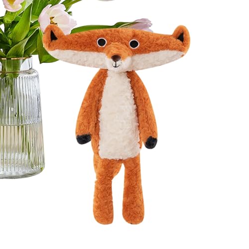 Zqkimzi Fox Stuffed Animal Plush, Ultra Soft Fox Plush Toy, Realistic Red Fox Plush, Companion Plush Animal, Fox Stuffy, Bedding Plush Pillows for Girls, Realistic Fox Plush Toy, Soft Fox Stuffed Ani von Zqkimzi