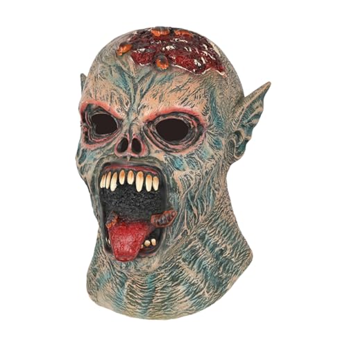 Zqkimzi Kopfmaske | Halloween Verkleidung Kapuzen,Kostümzubehör Rollenspiel Requisiten Für Veranstaltungen Themenparks Räume Gruselhäuser Zqkimzi Kopfmaske | Halloween Verkleidung Kapuzen,Kostümzubehör Rollenspiel Requisiten Für Veranstaltungen Themenparks Räume Gruselhäuser von Zqkimzi
