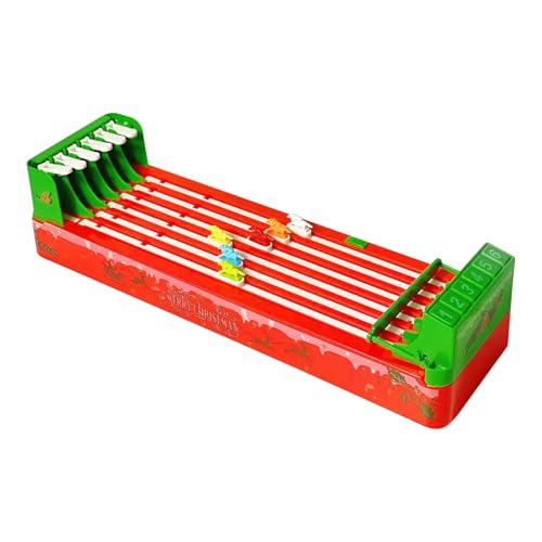 Zqkimzi rennspiel,Mini Tischrennen Spielzeug - Tragbares 6-Tischspiel für Familie Jugendliche Erwachsene Kinder 3+ Jahre Partynacht Geschenk Weihnachten Zqkimzi rennspiel,Mini Tischrennen Spielzeug - Tragbares 6-Tischspiel für Familie Jugendliche Erwachsene Kinder 3+ Jahre Partynacht Geschenk Weihnachten von Zqkimzi
