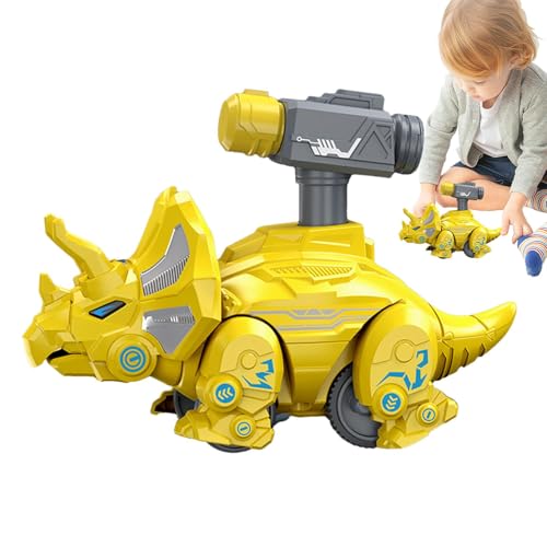 Zuasdvnk Dinosaurier-Autospielzeug,Tier-Autospielzeug - Dinosaurier-Press-and-Go-Spielzeug,Tragbares, batterieloses Autospielzeug, niedliches Tierspielzeug für Zuhause, draußen, Kindergarten von Zuasdvnk