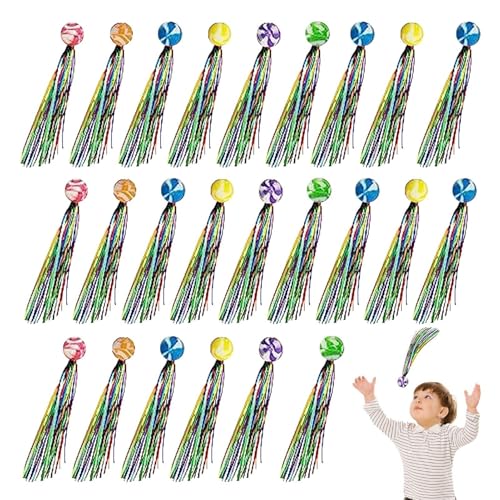 Zuasdvnk Hüpfbälle für Kinder, Bounce Ball Game - 24 -mal Spring Gummi -Ballspiel | Bildungshochspritztiere, frühkindliches Entwicklungsspielzeug für und Mädchen von Zuasdvnk