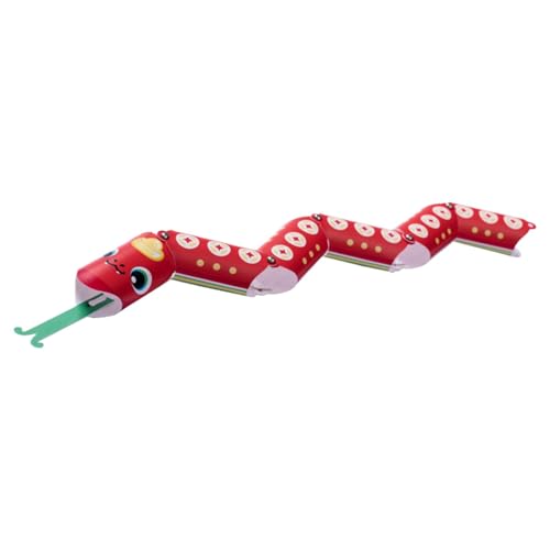 Zuasdvnk Jointed Wiggle Snakes, Year of the Snake Ornament, Wackelschlange, flexible Schlange Bastelfarbe für Kunst, Halloween, Party-Dekoration von Zuasdvnk