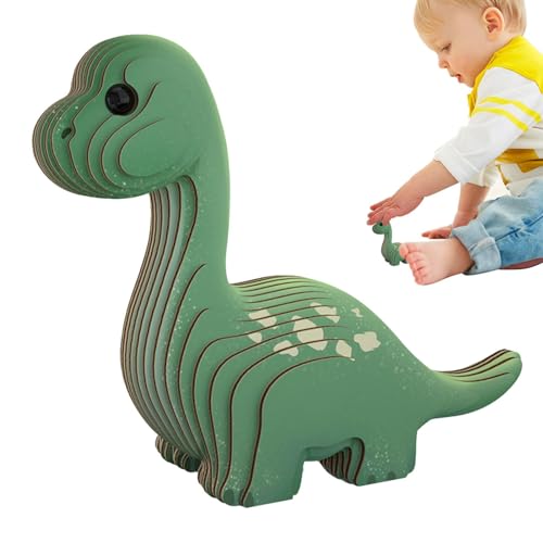 Zubehors Dinosaurier-Puzzles für Kinder,Dinosaurier-3D-Puzzle | Papier-Tierpuzzle Lernspielzeug,Dinosaurier-Lernaktivität, Lernspielzeug, Vorschul-Lernaktivitäten für Kinder ab 6 Jahren von Zubehors