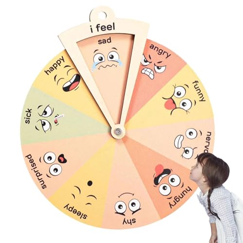 Zubehors Emotionsrad, Emotions-Kreisdiagramm, Gefühle-Psychologie- für Sozialpersonalberater, Schulklassenzimmer-Beratungshaus von Zubehors