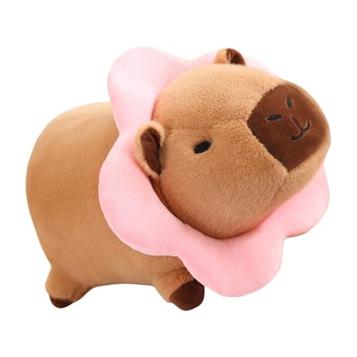 Zubehors Gefüllter Capybara, süßer Capybara-Plüsch | 10-Zoll süße Capybara-Plüschtiere - Kawaii-Wurfkissen-Stoffpuppen, realistische Tierplüschtiere, Heimdekoration für Feiertage und besondere Anlässe von Zubehors