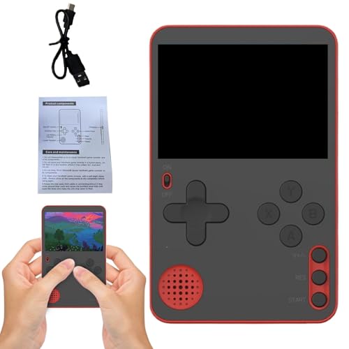 Zubehors Handheld-Spielmaschine, tragbare Retro-Spielekonsole | Tragbare Videospielkonsole für Kinder | USB-Lade-Videospielkonsole für Schule, Geschäftsreise, Auto, Zuhause, Reisen von Zubehors