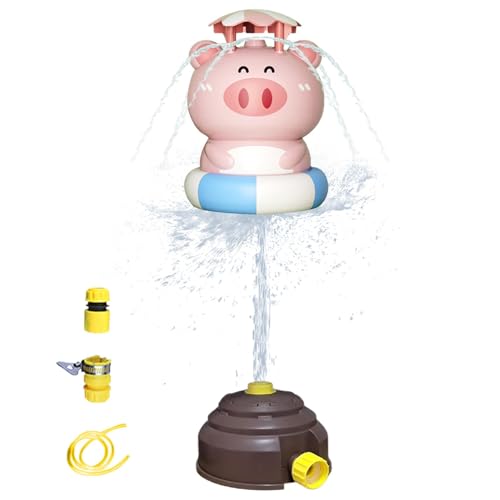 Zubehors Raketensprinkler, Wassersprinkler für Kinder | Raketensprinkler-Spielzeug - Kinder-Wassersprinkler für Rasen, Garten, Sommer, Poolparty, Urlaubsspiel, 3-jährige Kinder von Zubehors