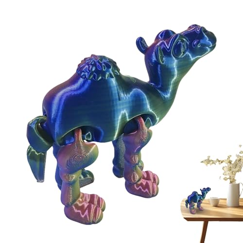 Zubehors Tierspielzeugfiguren,Dekorative Tierfiguren, 3D-gedruckte Wüstentiere-Actionfigur, Tierskulptur Home Decor Kinderspielzeug für Arbeitsplatz, Spieltisch von Zubehors