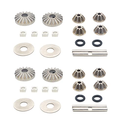 Zunedhys 2X Metall Differentialgetriebe Set 8510 für -07 DBX07 EX-07 EX07 1/7 RC Auto Upgrade Teile Teile von Zunedhys