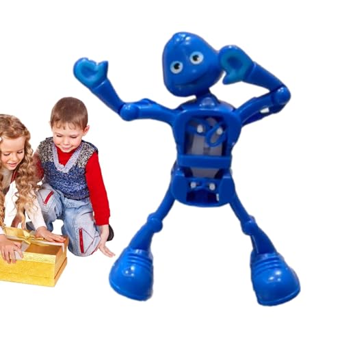 Wickeln Sie Roboterspielzeug | Walking Toy Roboter Winden Sie Spielzeug, tragbarer Frühlingswind -up -Tanzen wandeln Roboter Spielzeug für Mädchen Kinder Kinder von Zunetsutock