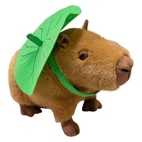 ZunetsUtock Capybara gefüllte Tier Spielspielzeug - weiche Plüsch-Puppen-Spielzeug, niedliche Capybara plyshie | Bequeme Sofa Kuschelspielzeug, Mädchen entspannendes Spielzeug, Spaß ZunetsUtock Capybara gefüllte Tier Spielspielzeug - weiche Plüsch-Puppen-Spielzeug, niedliche Capybara plyshie | Bequeme Sofa Kuschelspielzeug, Mädchen entspannendes Spielzeug, Spaß von Zunetsutock