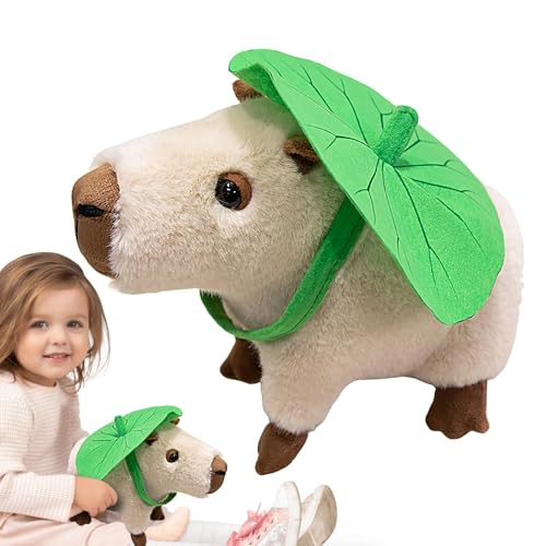 Zunetsutock gefüllt Capybara Plüsch - niedlich weiche Capybara Puppe, bequeme Kuschelspielzeug | Exquisite Plüschtiere für Mädchen, entspannendes Sofa Spielzeug, fantasievolle Spielkamerade für Zunetsutock gefüllt Capybara Plüsch - niedlich weiche Capybara Puppe, bequeme Kuschelspielzeug | Exquisite Plüschtiere für Mädchen, entspannendes Sofa Spielzeug, fantasievolle Spielkamerade für von Zunetsutock