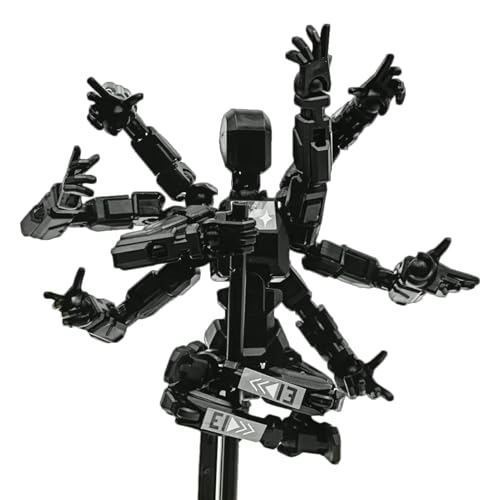 Action-Figurenmodell – Cartoon-Roboter-Spielzeug, verstellbare Anzeigefigur | Desktop-Dekoration für Sammler-Ventilatoren mit flexiblen Dichtungen für den Tisch B Action-Figurenmodell – Cartoon-Roboter-Spielzeug, verstellbare Anzeigefigur | Desktop-Dekoration für Sammler-Ventilatoren mit flexiblen Dichtungen für den Tisch B von Zunishaone