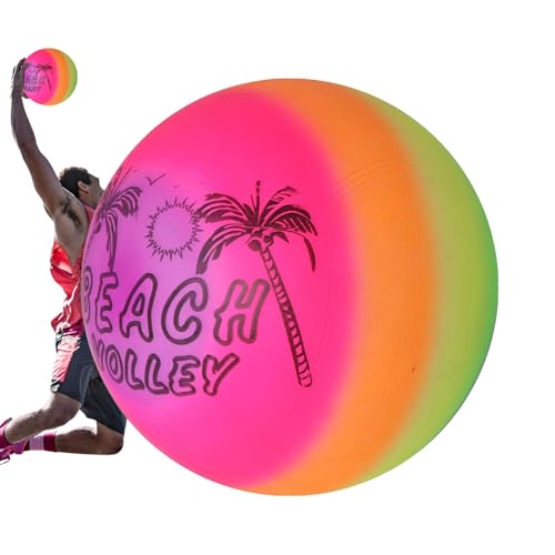 Aufblasbarer Regenbogen-Ballon | Riesen-Kinderspielzeug | Bunter Strandballon, ideal für Wasserspiele, Urlaub im Freien, Wasserpark, Freizeitaktivitäten im Sommer u Aufblasbarer Regenbogen-Ballon | Riesen-Kinderspielzeug | Bunter Strandballon, ideal für Wasserspiele, Urlaub im Freien, Wasserpark, Freizeitaktivitäten im Sommer u von Zunishaone