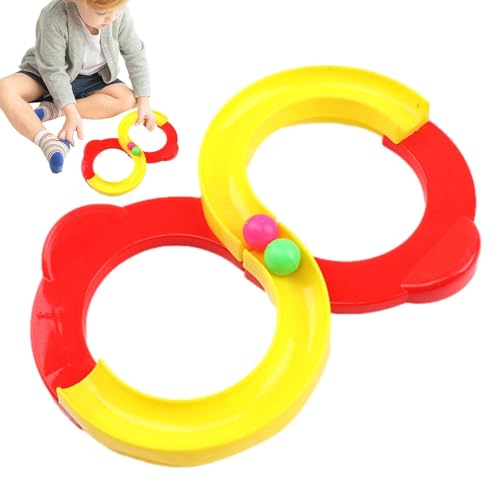 Kinderrennstrecke - montesori Interactive Toy | Ball Schatzsuche, Bildungsspielzeug, Frühentwicklungsaktivitäten, Motorlernen, sensorisches Spiel für Kleinkinder von Zunishaone