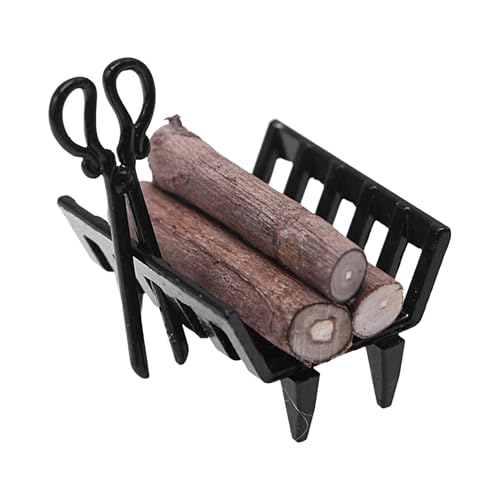 Miniatur Kaminholzständer – Brennholzständer | Spielzeug Organizer für Haufen Holz, Miniaturmöbel für Kaminszene, Küche, Esszimmer, Haus Miniatur Kaminholzständer – Brennholzständer | Spielzeug Organizer für Haufen Holz, Miniaturmöbel für Kaminszene, Küche, Esszimmer, Haus von Zunishaone