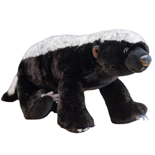 Plüschtier mit Honig-Badger – flauschiges Spielzeug, realistische Tierfigur | Dekoratives, flauschiges Plüschtier zum Sammeln von Wildtieren zum Geburtstag Plüschtier mit Honig-Badger – flauschiges Spielzeug, realistische Tierfigur | Dekoratives, flauschiges Plüschtier zum Sammeln von Wildtieren zum Geburtstag von Zunishaone