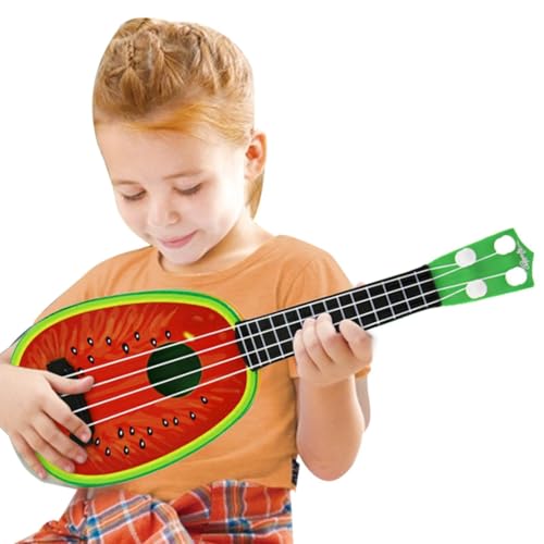 Ukulélé Pour débutants - min Guitare ukulélé aux Fruits, jouet Musical Pour Enfant | Formes de Fraise, pastèque, orange, Kiwi, idéal Pour garçons et Filles, éveil Musical, jouet amusant et éducatif von Zunishaone