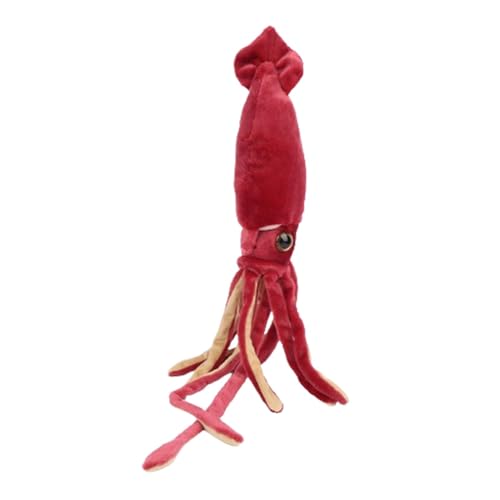 Zunishaone Géant Tincidward Tincward Plüsch | Rote Tierpuppe, 65 cm Calar Plüsch, Ozeanspielzeugtier, weiches Spielzeug für Festivals und Schlafzimmerdekorationen von Zunishaone