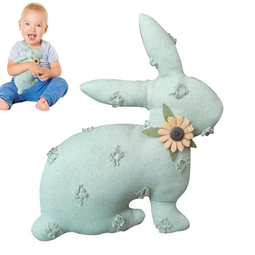 Zunishaone Kaninchenpuppen für Mädchen, Soft Bunny Puppe | Bunny Plush Toy | Plüschtier Weide Plüschtier Cartoon Plüschtier, Osterhasenpuppe, super Hasenpuppe von Zunishaone