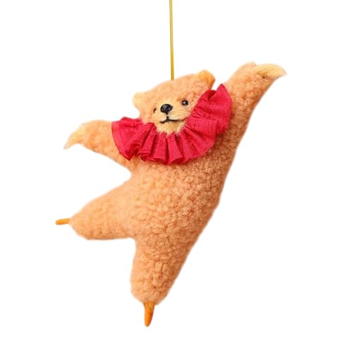 Zunishaone Niedliches Plüschbär-Spielzeug, Plüschtiere | Dekorative Ballettbär-Ornamente, Schlüsselanhänger aus Plüsch mit Plüschtieren, tragbares Design für Freunde von Zunishaone Niedliches Plüschbär-Spielzeug, Plüschtiere | Dekorative Ballettbär-Ornamente, Schlüsselanhänger aus Plüsch mit Plüschtieren, tragbares Design für Freunde von von Zunishaone