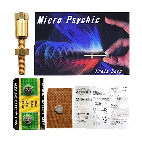 Zunishaone Professionelles Zauberzubehör - Magic Gimmick Screw | Mentalismus-Werkzeug in Nahaufnahme, Rotationsschraube für Illusionisten, Bühnen-Zauberzubehör und Nahaufnahme, ideal für Anfänger von Zunishaone