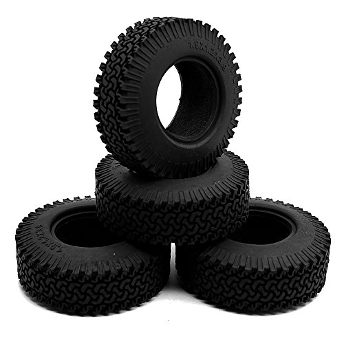 XUNJIAJIE 4 Stück 1.9inch 98mm RC Reifen Gummi Pneu Tires Tyre für 1/10th Crawler Axial SCX10 F350 XUNJIAJIE 4 Stück 1.9inch 98mm RC Reifen Gummi Pneu Tires Tyre für 1/10th Crawler Axial SCX10 F350 von ZuoLan