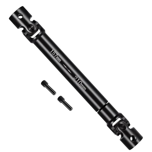 ZuoLan Steel RC Antriebswelle 157-210mm Center Driveshaft for 1/6th AXIAL SCX6 AXI05000 Crawler Car Upgrade Parts von ZuoLan